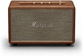 Marshall Acton III Wired Connectivity Stereo Home Speakers with Bluetooth 5.2 & RCA or 3.5mm input – Brown